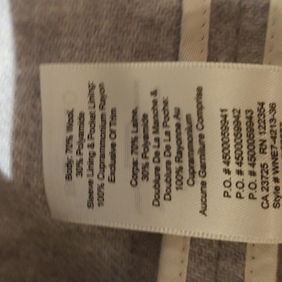 Aritia Wilfred Heather grey blazer. - Picture 7 of 8